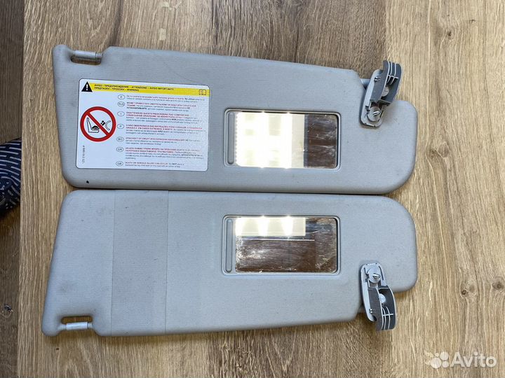 Skoda octavia a5 солнце защитные козырьки