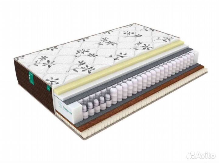 Матрас Sleeptek Premier SoftCocos Double 140х200