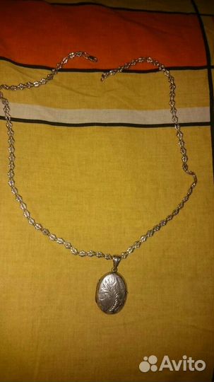 Медальон из серебра 925