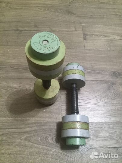 Гантели СССР по 8кг