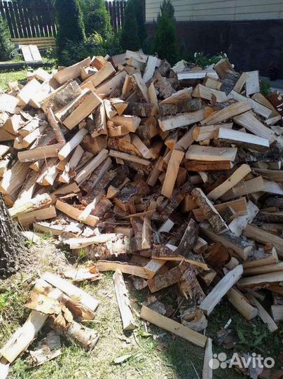 Дрова березовые. Колотые