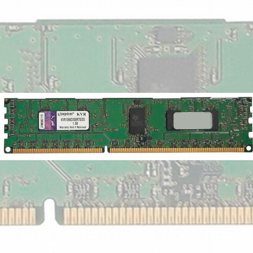 [KVR1066D3S8R7S/2G] Оперативная Память Kingston Kvr1066d3s8r7s/2g