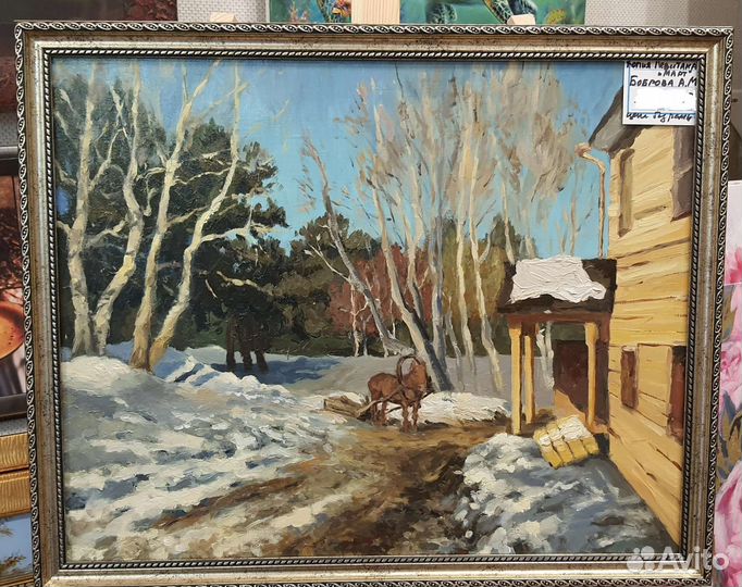 Картина маслом 