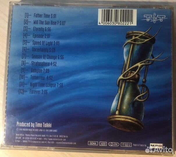 Stratovarius Episode CD 1996 MPO France