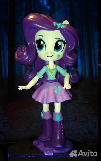 Equestria girls minis Флаттершай, Пинки Пай,Рэрити