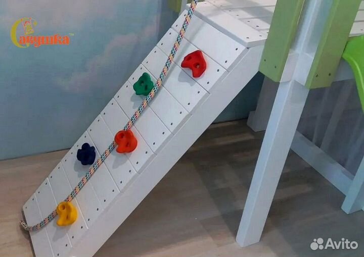 Комплекс для дома Савушка Baby 8 оливковый