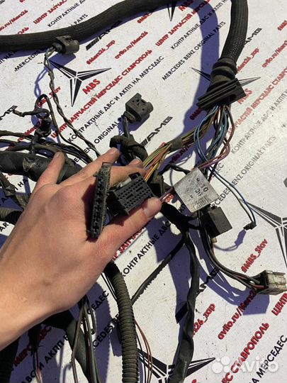 Проводка двигателя om611 w210 Mercedes