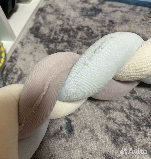 Бортик косичка