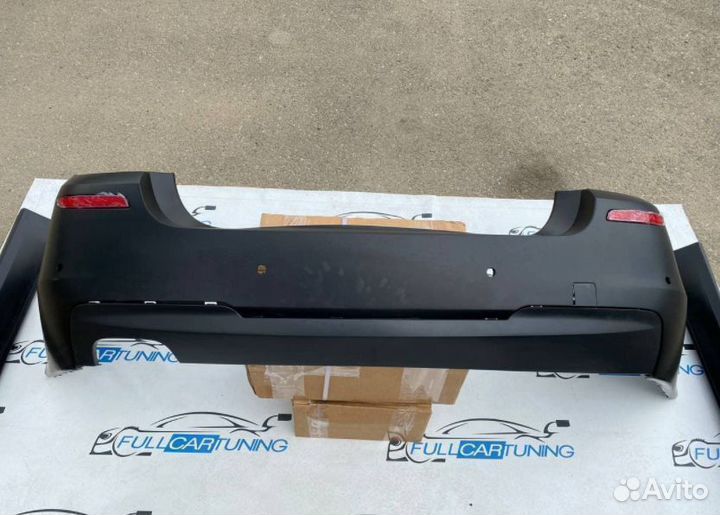 BMW f10 m performance задний бампер м пакет