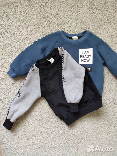 Толстовки на мальчика р.86-98