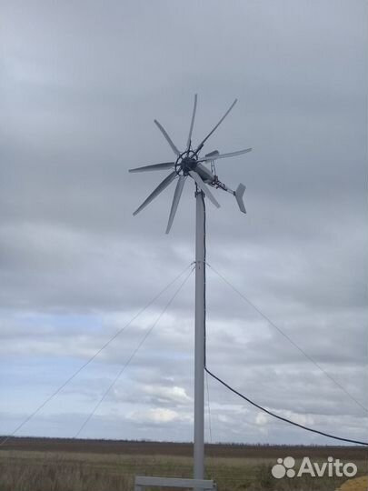 Солнечные панели ветрогенератор