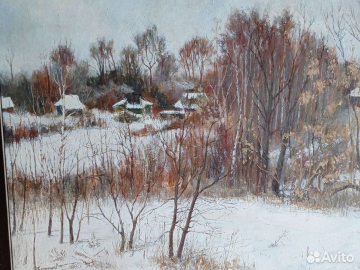 Картина маслом на холсте 