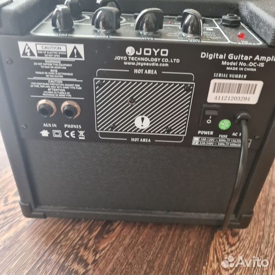 Гитарный Комбоусилитель Joyo DC15