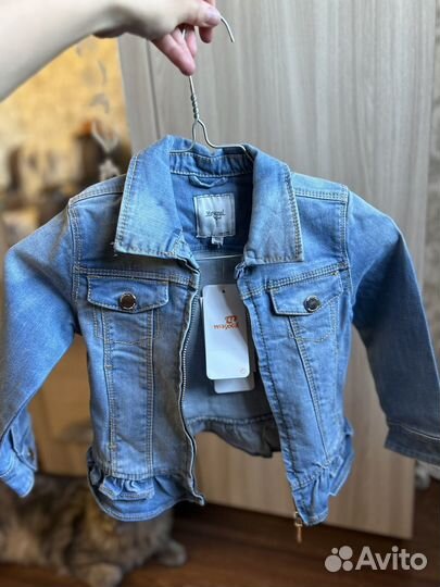 Джинсовка для девочки 98 см
