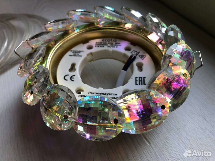 Светодиодный светильник встраиваемый GX53