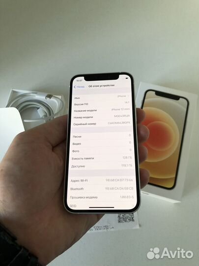 iPhone 12 mini 128gb Ростест,отличный