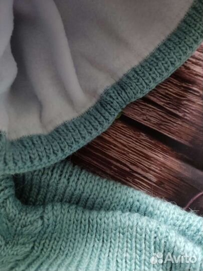 Зимний комплект новый шапка и снуд