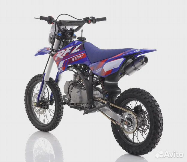 Питбайк Apollo Start 125LE 17/14 Синий под заказ