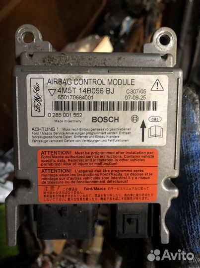 Блок управления подушками Ford Focus 2