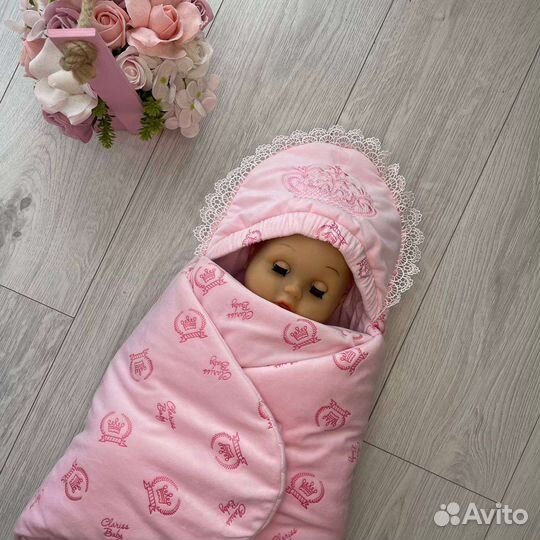 Конверт на выписку летний