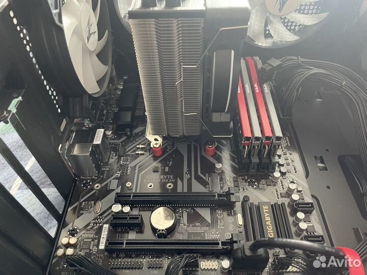 Игровой комплект ryzen 5 b450 16gb