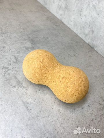 Массажный мяч двойной пробка, 12,1 * 6,1 см