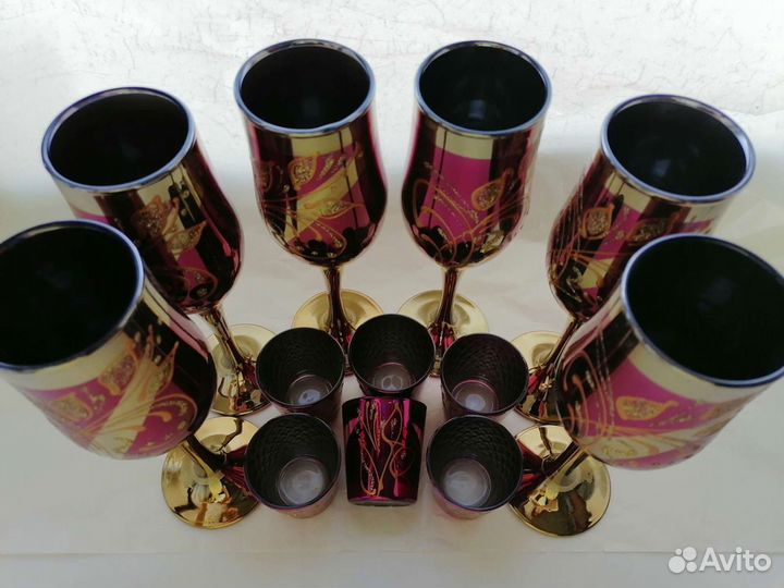 Набор фужеров рюмок