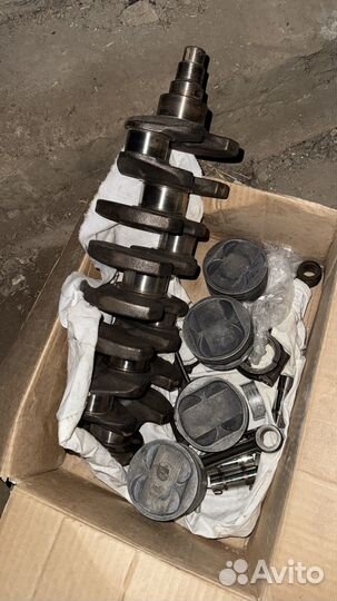 Коленвал с коваными поршнями супер авто 1.8
