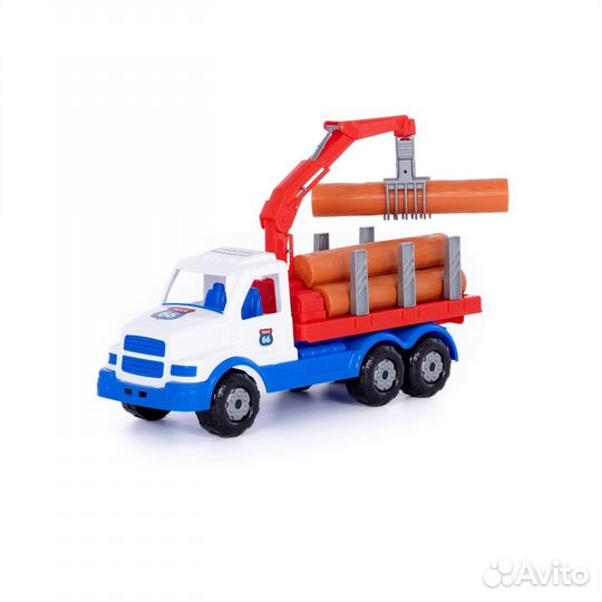 Игрушка Сталкер Автомобиль-лесовоз Полесье 90362