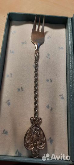 Вилки десертные скань 6 шт, СССР