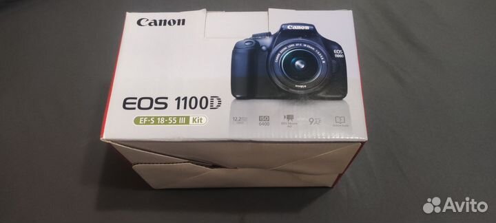 Фотоаппарат Canon EOS 1100D Kit EF-S 18-55mm