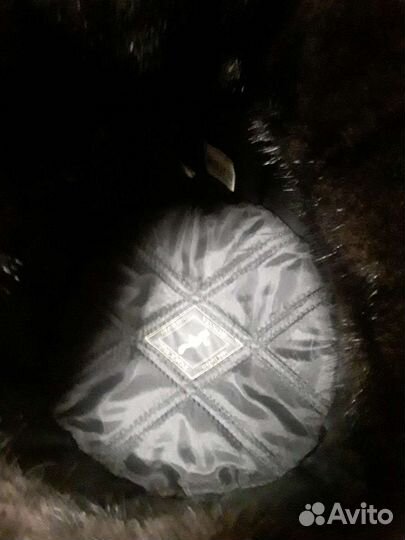 Норковая шапка мужская ушанка