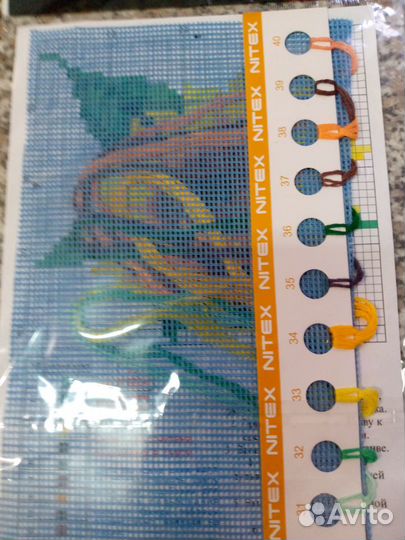 Вышивания на одежде, набор