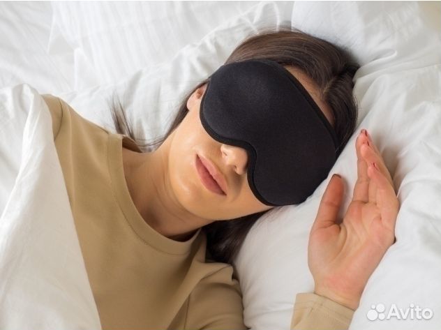 Маска для сна женская / повязка на глаза мужчинам