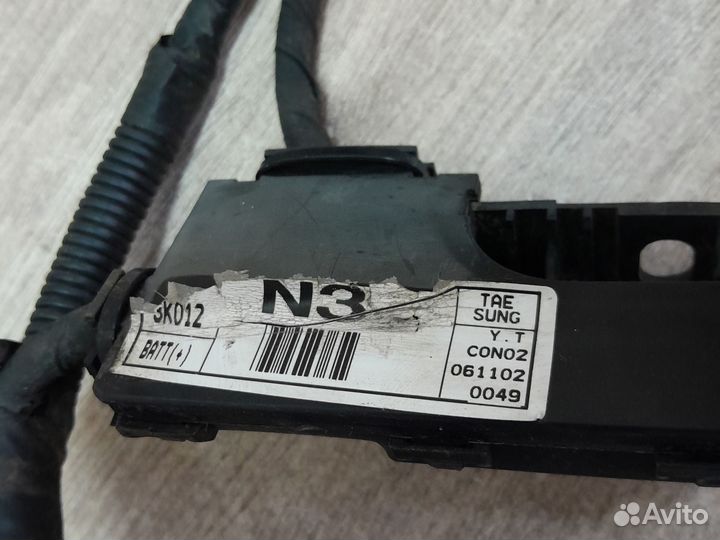 Клемма аккумуляторная плюс Hyundai Sonata NF 2.4