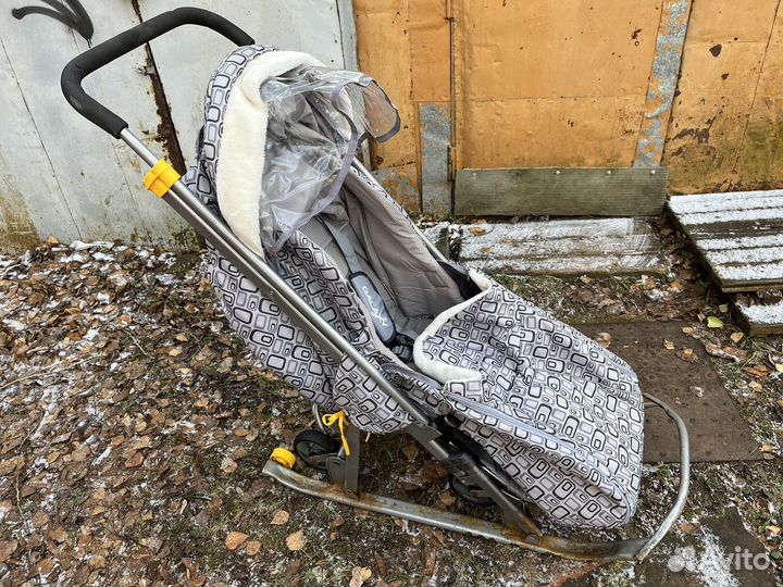 Сани коляска детские