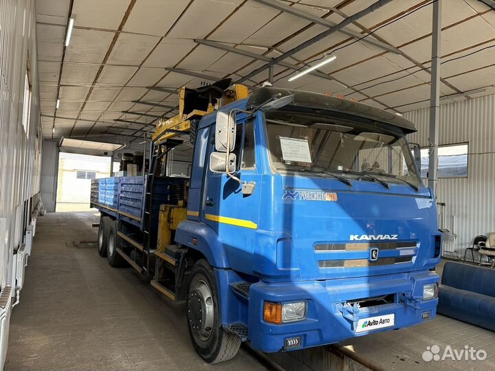 КАМАЗ 65117 с КМУ, 2013