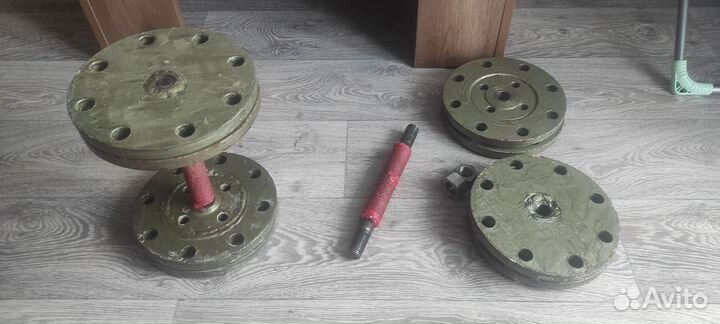 Гантели самодельные