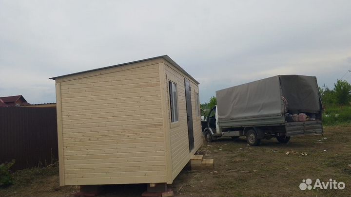 Бытовка и хозблок с доставкой и монтажом