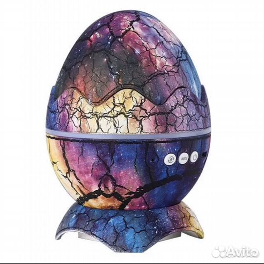 Светильник-колонка-проектор 