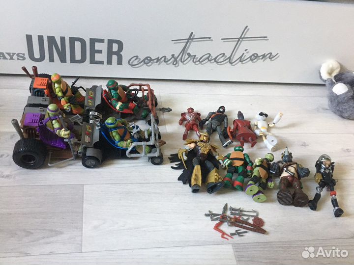 Черепашки ниндзя игрушки