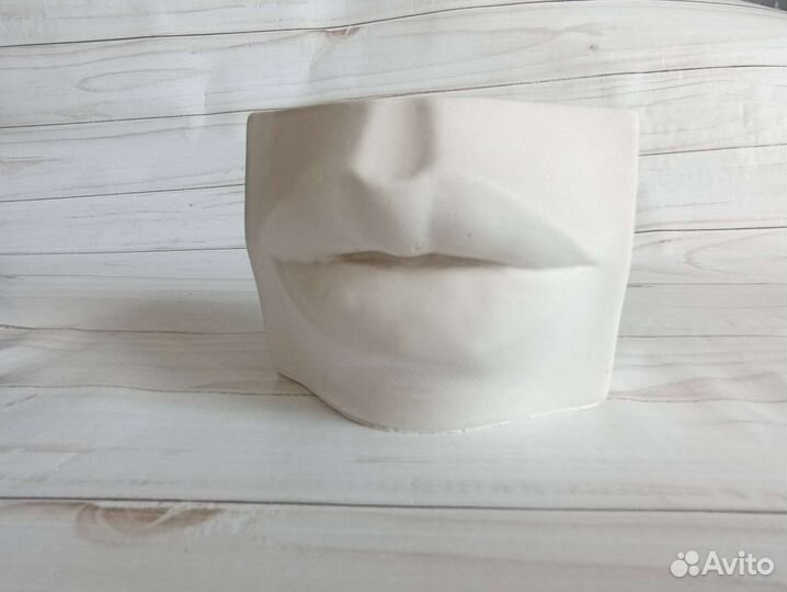 Кашпо из гипса