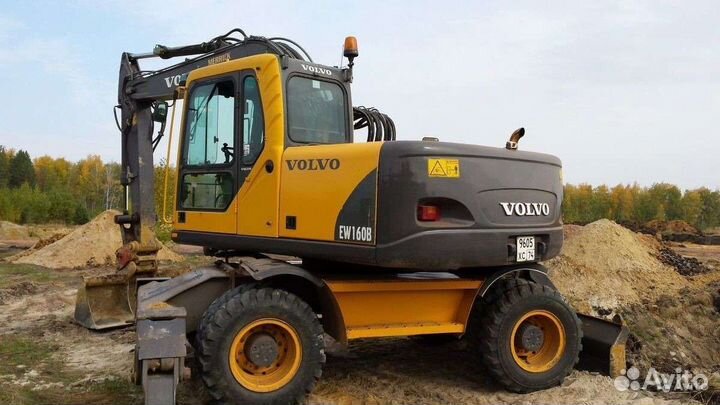 Колёсный экскаватор Volvo EW160B, 2006