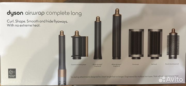 Стайлер dyson airwrap complete long