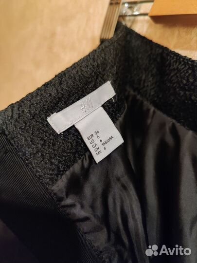 Юбка мини черная HM 42