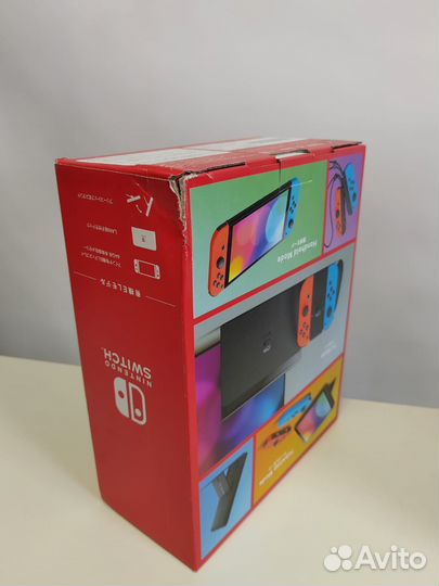 Приставка Nintendo Switch Oled 64GB White / Neon