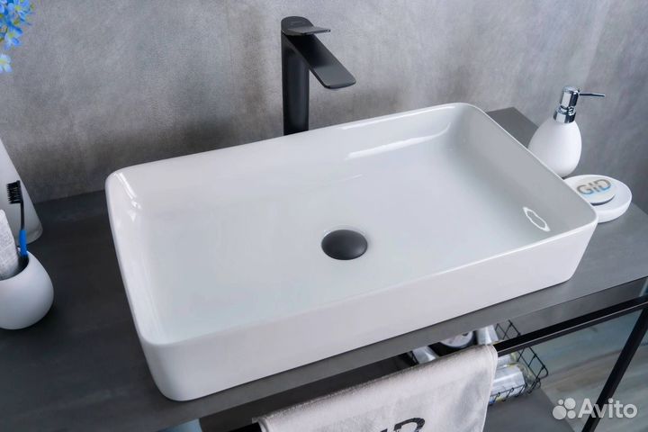 Раковина Gid Geométrico N9396 51140 белая, 60x34x11