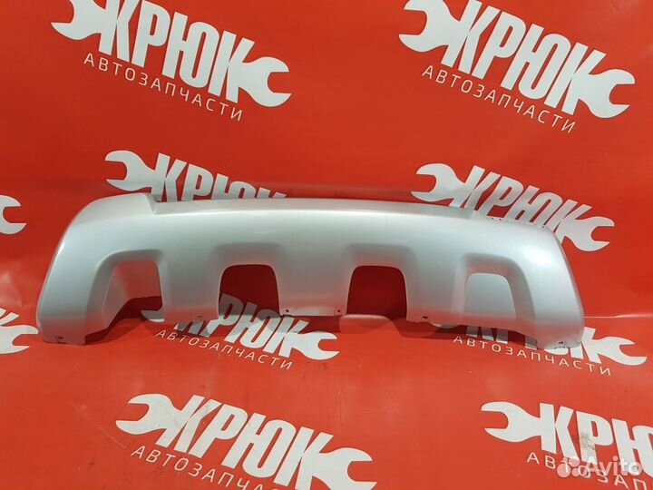 Накладка на задний бампер Renault Duster 2 2015