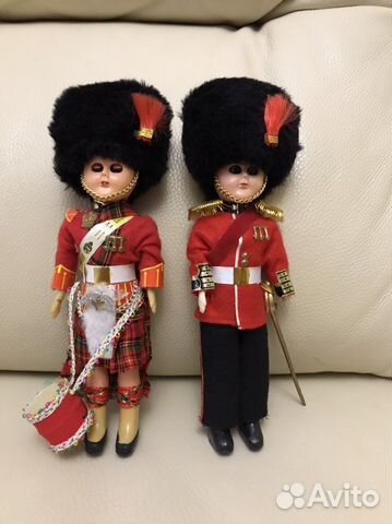 Сувенирные английские куклы 6 шт