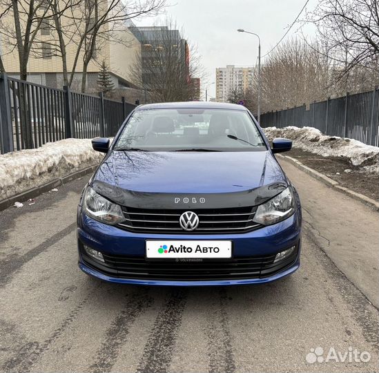 Volkswagen Polo 1.6 AT, 2018, 91 000 км